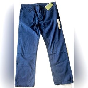 Goodfellow slim straight chino pants size(W36 L30) color Xavier Navy $25